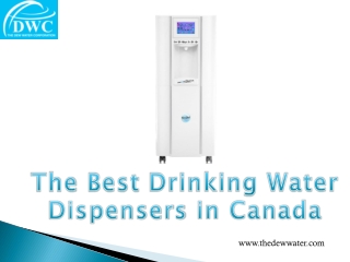 The Best drinking water dispensers in Canada