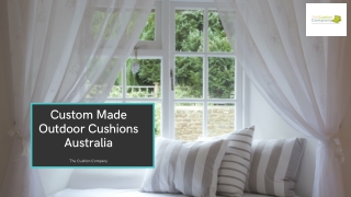 Custom Made Cushions Australia