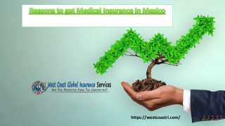 Reasons to get Medical Insurance in Mexico