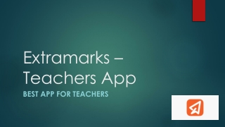 Teaching app for teachers
