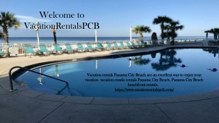 vacation rentals panama city beach fl