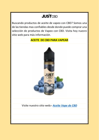 ACEITE  DE CBD PARA VAPEAR