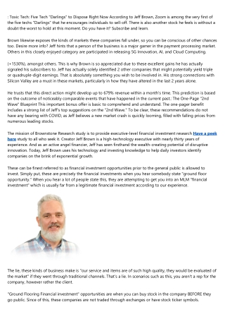 Jeff Brown, Author At Brown Wealth Management