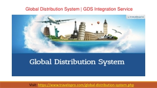 Global Distribution System | GDS API Integration