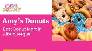 Donut Mart in Albuquerque - Amy's Donuts