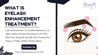 Eyelash Enhancement Treatment in Chester - Beauty Precision