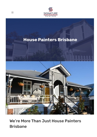 House Painters Brisbane