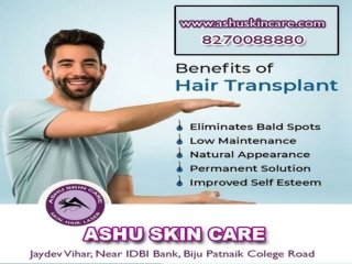 One of the best clinic for hair fall and loss treatment in bhubaneswar, odisha.