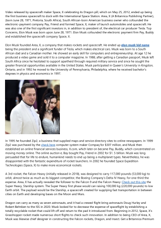 Think Tank: Transcript For "Elon Musk And The Frontier Of ... - Pbs