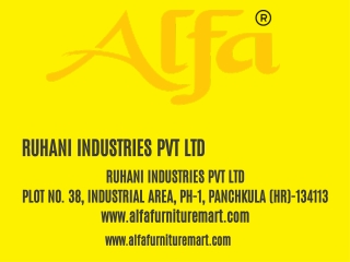 Alfa Furniture (Office Furniture, Office Chairs & Office Table Manufacturer in Chandigarh)