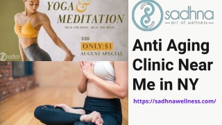 Anti Aging  Facial Near me in NY