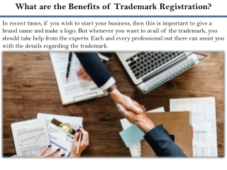 What are the Benefits of Trademark Registration?