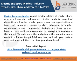 U.S. Electric Enclosure Market
