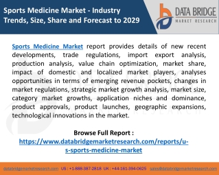 U.S. Sports Medicine Market