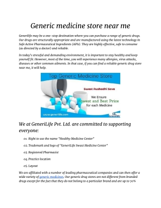 Generic medicine store near me (1)