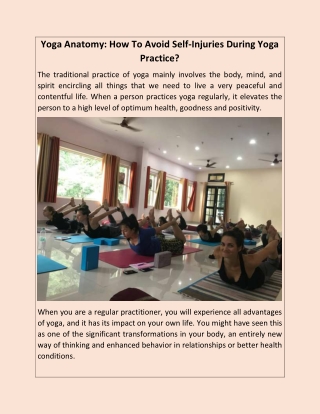 Yoga Vidya Mandiram-200 Hours Yoga Teacher Training in Rishikesh