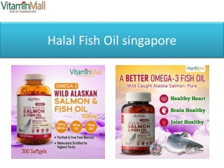 Halal Fish Oil singapore