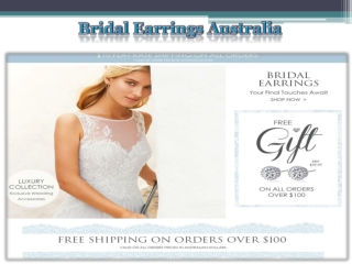 Bridal Earrings Australia