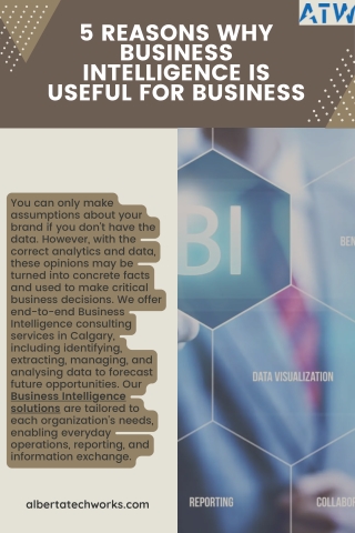 5 Reasons Why Business Intelligence is Useful for Business