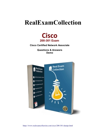 RealExamCollection | Updated  200-301  Dumps PDF Verified by Cisco