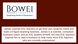 Teach ESL Online - Bowei Strategy