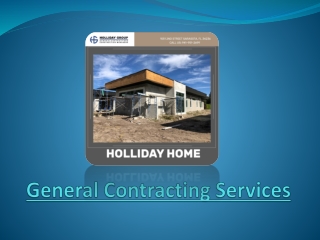 How To Choose General Contracting Services