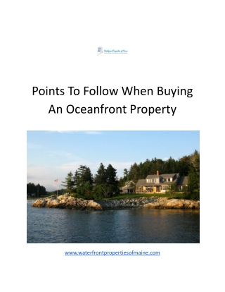 Oceanfront Real Estate Maine Buying Guide PDF.docx