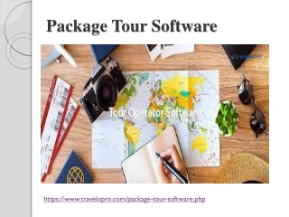 Package Tour Software