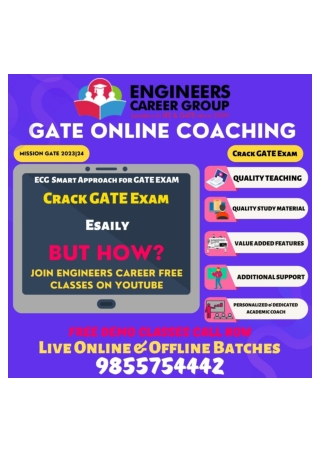 GATE COACHING IN CHANDIGARh