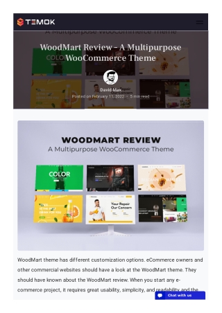 WoodMart Review – A Multipurpose WooCommerce Theme