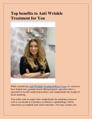 Top Dermal Fillers in Talbot Village