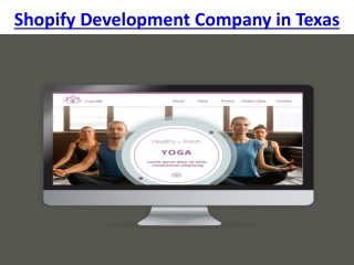 Shopify Development Company in Texas