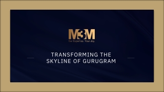 M3M Capital Sector 113, Dwarka Expressway, Gurugram | PDF