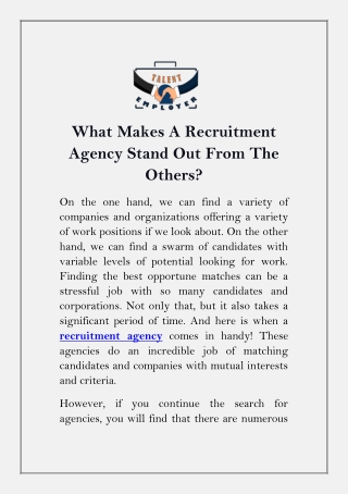 What Makes A Recruitment Agency Stand Out From The Others-converted