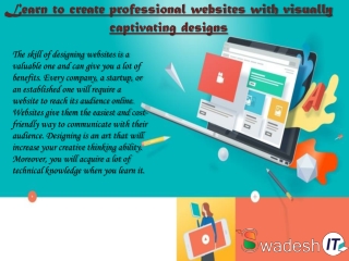 web design training center in Durgapur