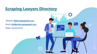 Scraping Lawyers Directory