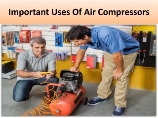 Air compressor guide for home use