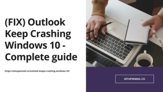 (FIX) Outlook Keep Crashing Windows 10 - Complete guide