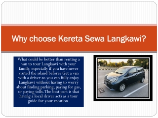 kereta sewa langkawi