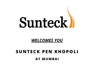 Sunteck Pen Khopoli Mumbai E-Brochure PDF Download