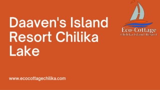 Daaven's Island Resort Chilika Lake