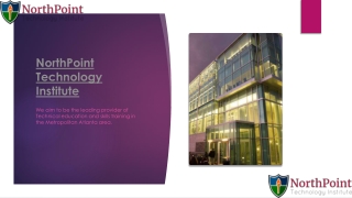 Healthcare Training Programs by North Point Technology Institute.