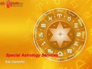 Special Astrology Services