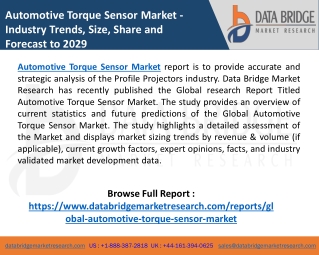 Automotive Torque Sensor Market Update and Manufacturing Companies- ABB