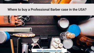 Where to buy a Professional Barber case in the USA