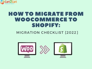 HOW TO MIGRATE WOOCOMMERCE TO SHOPIFY MIGRATION CHECKLIST [2022]