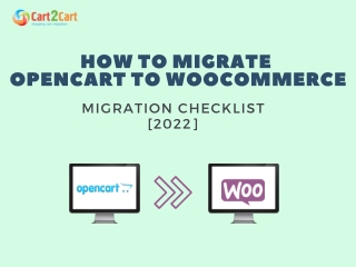 HOW TO MIGRATE OPENCART TO WOOCOMMERCE MIGRATION CHECKLIST [2022]