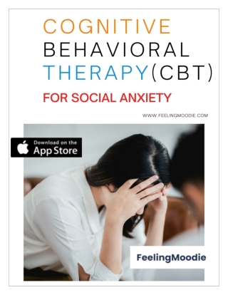 Why you should choose Cognitive behavioral therapy for Social anxiety