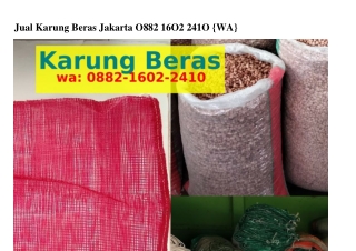 Jual Karung Beras JakartaJual Karung Beras Jakarta Ô88ᒿ•16Ôᒿ•ᒿ41Ô{WA}