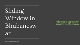 Sliding Window in Bhubaneswar